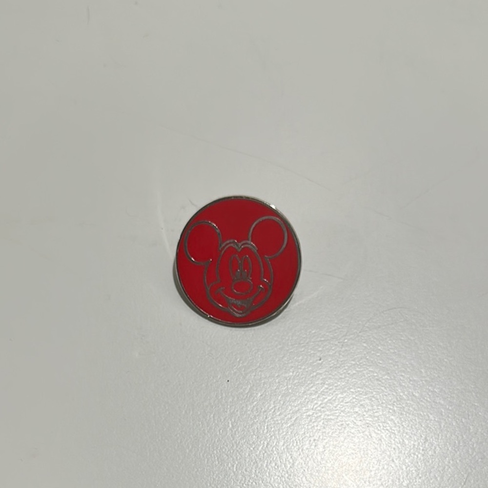 Red Mickey Mouse Pin